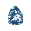 Ocean Wave Pattern Print Unisex Beanie