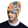 Nautical Pattern Design Themed Print Unisex Beanie