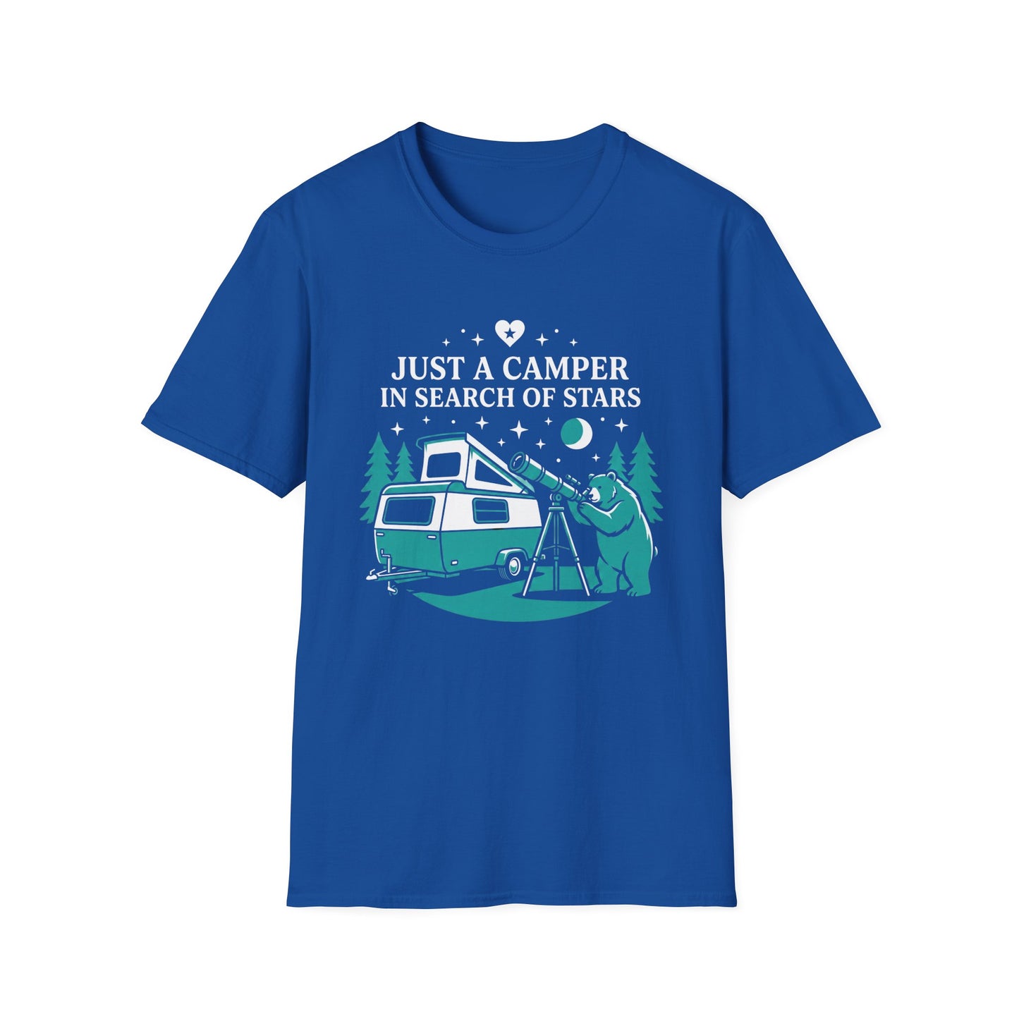 Just a Camper in Search of Stars T-Shirt