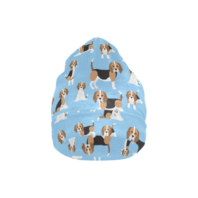 Beagle Pattern Print Design 03 Unisex Beanie