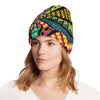 Kaleidoscope Pattern Print Design 05 Unisex Beanie