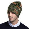 Tiger Pattern Print Design LKS303 Unisex Beanie