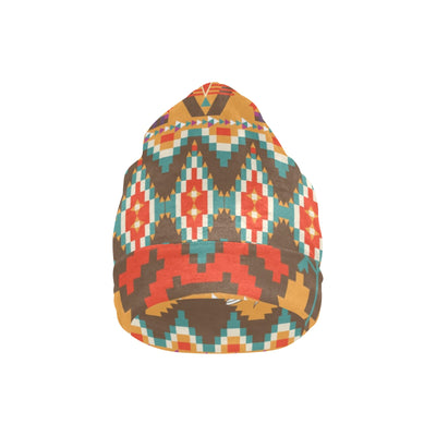 Native Pattern Print Design A01 Unisex Beanie