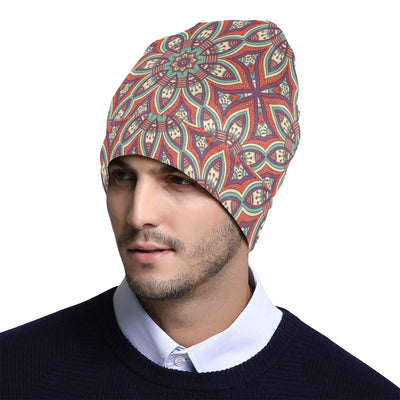 Bohemian Pattern Print Design 03 Unisex Beanie