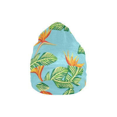 Bird Of Paradise Pattern Print Design BOP04 Unisex Beanie