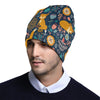 Fox Cute Jungle Print Pattern Unisex Beanie