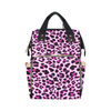 Leopard Themed Diaper Bag Backpack