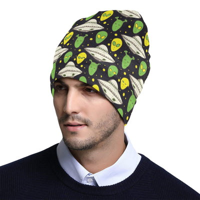 Alien UFO Pattern Unisex Beanie