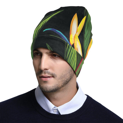 Bird Of Paradise Pattern Print Design BOP012 Unisex Beanie