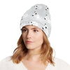 Bull Terrier hand draw Print Pattern Unisex Beanie