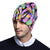 Neon Feather Pattern Print Design A02 Unisex Beanie