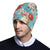 Summer Floral Pattern Print Design SF05 Unisex Beanie