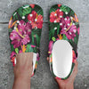 Hawaiian Flower Hibiscus tropical Unisex Clogs Shoes