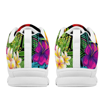 Aloha Hawaii Summer Tropical Flowers Women Sneakers Shoes