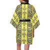 Polynesian Turtle Hawaiian Design Print Women's Short Kimono