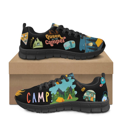 Queen of the Camper Camping Women Sneakers Shoes