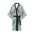 Summer Floral Pattern Print Design SF011 Women's Short Kimono