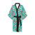 Ice Cream Pattern Print Design IC01 Women's Short Kimono