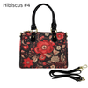 Hibiscus Hawaiian Design Print Pattern Shoulder Handbag