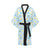 Daisy Pattern Print Design DS010 Women's Short Kimono