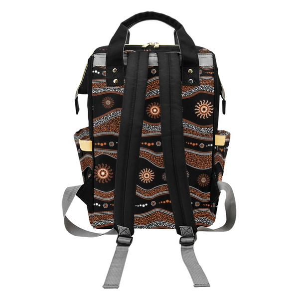 Aboriginal Design Diaper Bag Backpack - JorJune