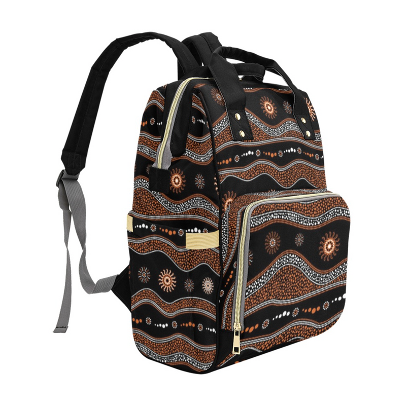 Aboriginal Design Diaper Bag Backpack
