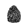 Music Note Black white Themed Print Unisex Beanie