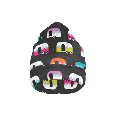 Camper Caravan Pattern Unisex Beanie