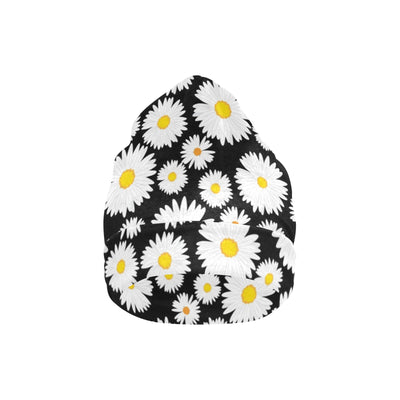 Daisy Pattern Print Design 01 Unisex Beanie