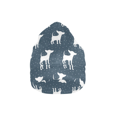 Chihuahua Pattern Print Design 03 Unisex Beanie