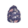 Sea Turtle With Jelly Fish Print Design LKS301 Unisex Beanie