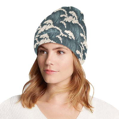 Wave Art Print Unisex Beanie