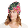 Summer Floral Pattern Print Design SF06 Unisex Beanie