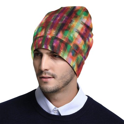 Tie Dye Print Design LKS301 Unisex Beanie