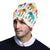 Elephant Colorful Print Pattern Unisex Beanie