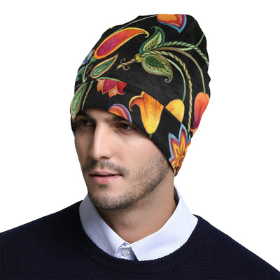 Tulip Boho Pattern Print Design TP09 Unisex Beanie