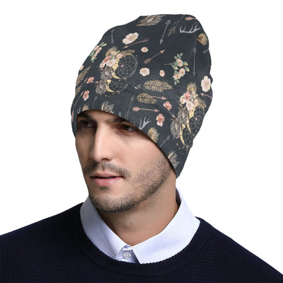 Bohemian Pattern Print Design 09 Unisex Beanie