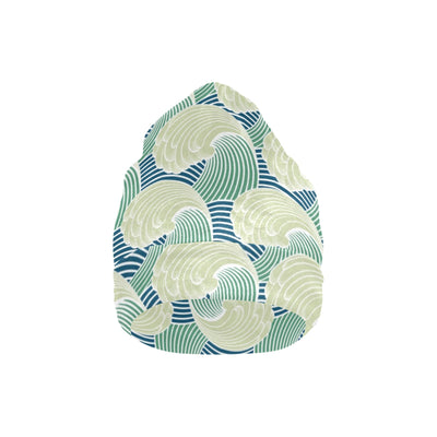 Wave Japan Style Print Design LKS302 Unisex Beanie