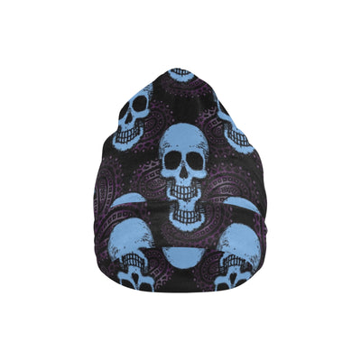 Skull Print Design LKS3012 Unisex Beanie