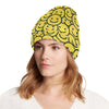 Smiley Face Emoji Print Design LKS302 Unisex Beanie