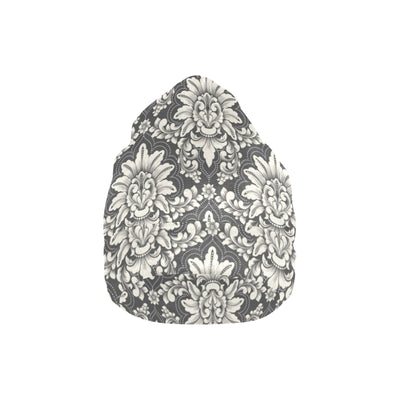 Damask Elegant Print Pattern Unisex Beanie