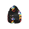 Rainbow Unicorn Pattern Print Design A03 Unisex Beanie