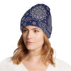 Mandala Pattern Print Design 02 Unisex Beanie