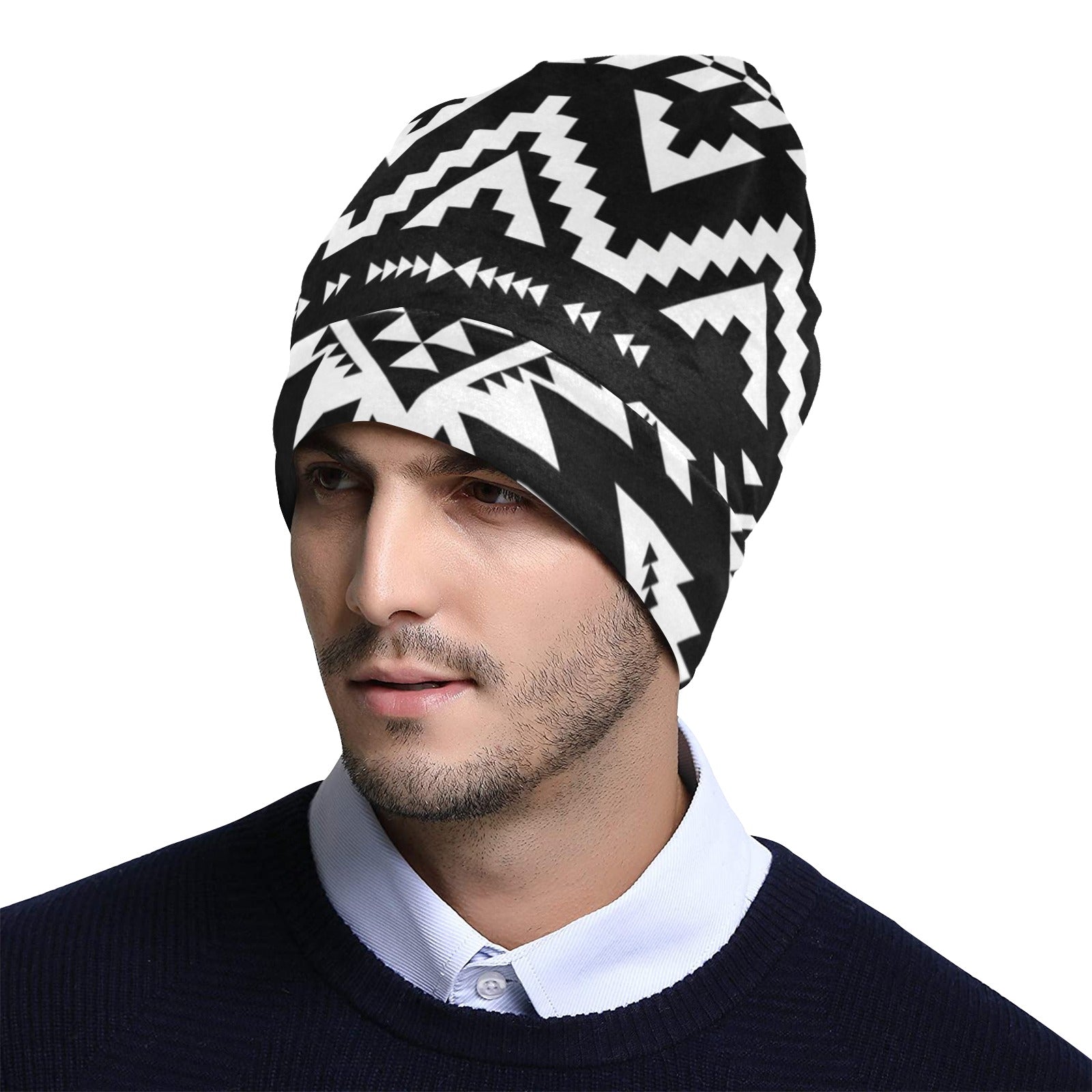 Tribal indians native aztec Unisex Beanie