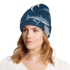 Shark Action Pattern Unisex Beanie