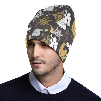 Angel Pattern Print Design 04 Unisex Beanie