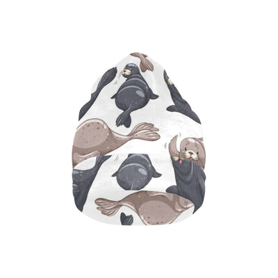 Sea Lion Pattern Print Design 02 Unisex Beanie