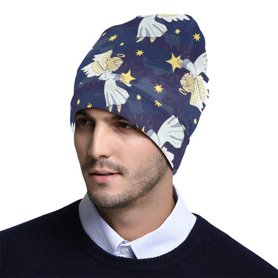 Angel Pattern Print Design 06 Unisex Beanie