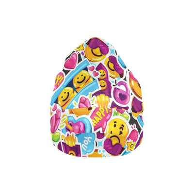 Emoji Sticker Print Pattern Unisex Beanie