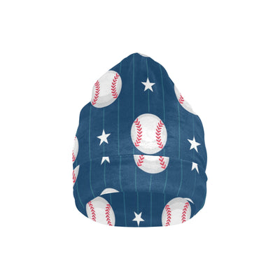 Baseball Star Print Pattern Unisex Beanie